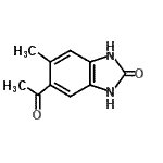 CAS#: 67521-01-1， 5-Acetyl-6-methyl-1,3-dihydro-2H-benzimidazol-2-one