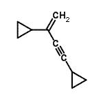 CAS#: 67539-02-0， 1,1'-(1-Buten-3-yne-2,4-diyl)dicyclopropane