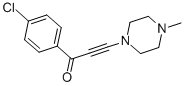 CAS#: 67543-09-3， 1-(4-Chlorophenyl)-3-(4-Methyl-1-Piperazinyl)-2-Propyn-1-One