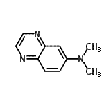 CAS#: 67557-82-8， N,N-Dimethyl-6-quinoxalinamine