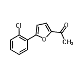 CAS 登录号：675596-28-8， 1-[5-(2-氯苯基)-2-呋喃基]乙酮