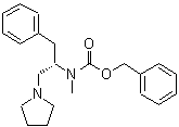 CAS#: 675602-74-1， Benzyl methyl[(2S)-1-phenyl-3-(1-pyrrolidinyl)-2-propanyl]carbamate
