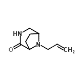 CAS#: 67571-89-5， 8-Allyl-3,8-diazabicyclo[3.2.1]octan-2-one