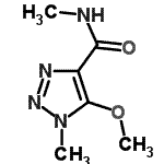 CAS#: 675826-25-2， 5-Methoxy-N,1-dimethyl-1H-1,2,3-triazole-4-carboxamide