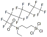 CAS#: 67584-50-3， N-Ethyl-1,1,2,2,3,3,4,4,5,5,6,6,7,7,7-Pentadecafluoro-N-[3-(Trichlorosilyl)Propyl]Heptane-1-Sulphonamide