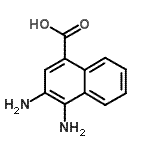 CAS#: 675877-59-5， 3,4-Diamino-1-naphthoic acid