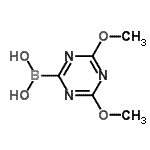 CAS#: 675880-39-4， (4,6-Dimethoxy-1,3,5-triazin-2-yl)boronic acid