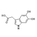 CAS#: 67615-73-0， (5,6-Dihydroxy-1H-indol-3-yl)acetic acid