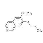 CAS#: 67625-58-5， 6-Methoxy-7-propoxyisoquinoline