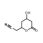 CAS#: 676260-67-6， (4-Hydroxy-6-oxotetrahydro-2H-pyran-2-yl)acetonitrile