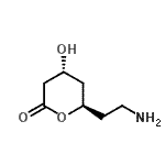 CAS#: 676260-70-1， (4R,6R)-6-(2-Aminoethyl)-4-hydroxytetrahydro-2H-pyran-2-one
