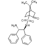 CAS 登录号：676270-65-8， N-[(1S,2S)-2-氨基-1,2-二苯基乙基]-7,7-二甲基-2-氧代双环[2.2.1]庚烷-1-磺酰胺