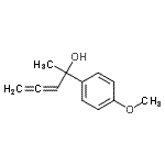 CAS#: 676316-57-7， 2-(4-Methoxyphenyl)-3,4-pentadien-2-ol