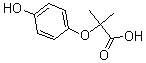 CAS#: 67648-64-0， 2-(4-Hydroxyphenoxy)-2-Methyl-Propanoic Acid