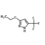CAS#: 676487-70-0， 3-Ethoxy-5-(trifluoromethyl)-1H-pyrazole