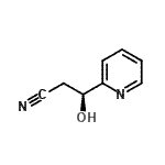 CAS#: 676563-18-1， (3S)-3-Hydroxy-3-(2-pyridinyl)propanenitrile