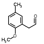 CAS#: 676608-50-7， (2-Methoxy-5-methylphenyl)acetaldehyde