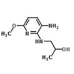 CAS#: 677009-67-5， 1-[(3-Amino-6-methoxy-2-pyridinyl)amino]-2-propanol