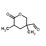 CAS#: 677326-34-0， 3,5-Dimethyl-6-oxotetrahydro-2H-pyran-3-carbaldehyde