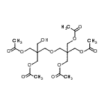 CAS#: 67754-22-7， 3-Acetoxy-2-{[3-acetoxy-2-(acetoxymethyl)-2-(hydroxymethyl)propoxy]methyl}-2-(acetoxymethyl)propyl acetate
