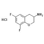 CAS#: 677773-53-4， 6,8-Difluoro-3-chromanamine hydrochloride (1:1)