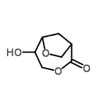 CAS#: 677775-95-0， 5-Hydroxy-3,7-dioxabicyclo[4.2.1]nonan-2-one