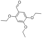 structure of CAS# 67827-54-7, 2,4,5-Triethoxy Benzaldehyde;Benzaldehyde, 2,4,5-Triethoxy-