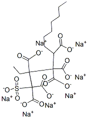 CAS#: 67845-69-6， Sodium 1-(2-Ethylhexoxycarbonyl)Undecane-1-Sulfonate