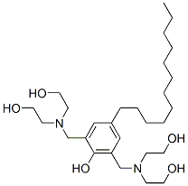 CAS#: 67845-80-1， 2,6-Bis[[Bis(2-Hydroxyethyl)Amino]Methyl]-4-Dodecylphenol