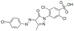 CAS#: 67846-58-6， 2,5-Dichloro-4-[4-[(4-Chlorophenyl)Azo]-4,5-Dihydro-3-Methyl-5-Oxo-1H-Pyrazol-1-Yl]Benzenesulphonic Acid
