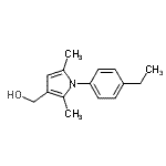 CAS#: 678550-05-5， [1-(4-Ethylphenyl)-2,5-dimethyl-1H-pyrrol-3-yl]methanol