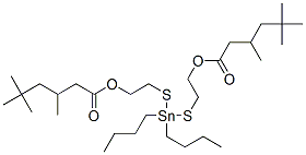 CAS#: 67859-59-0， (Dibutylstannylene)Bis(Thioethylene) Bis(3,5,5-Trimethylhexanoate)