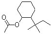 structure of CAS# 67874-72-0, 2-(1,1-Dimethylpropyl)Cyclohexyl Acetate;[2-(1,1-Dimethylpropyl)Cyclohexyl] Acetate;Acetic Acid [2-(1,1-Dimethylpropyl)Cyclohexyl] Ester;Acetic Acid (2-Tert-Amylcyclohexyl) Ester