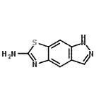 CAS#: 67882-59-1， 1H-[1,3]Thiazolo[4,5-f]indazol-6-amine