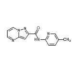 CAS#: 678984-00-4， N-(5-Methyl-2-pyridinyl)pyrazolo[1,5-a]pyrimidine-2-carboxamide