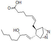 CAS#: 67901-99-9， 7-(6-(3-Hydroxy-1-octenyl)-2,3-diazabicyclo(2.2.1)hept-2-en-5-yl)-5-Heptenoic acid