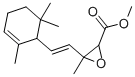 CAS 登录号:67905-40-2, 3-甲基-3-(2-(2,6,6-三甲基环己-2-烯-1-基)乙烯基)环氧乙烷-2-羧酸甲酯