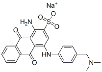 CAS#: 67905-60-6， Sodium 1-Amino-9,10-Dihydro-4-[[4-[(Dimethylamino)Methyl]Phenyl]Amino]-9,10-Dioxoanthracene-2-Sulphonate