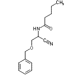CAS#: 679412-75-0， N-[2-(Benzyloxy)-1-cyanoethyl]pentanamide