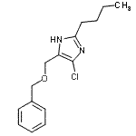 CAS#: 679412-76-1， 5-[(Benzyloxy)methyl]-2-butyl-4-chloro-1H-imidazole