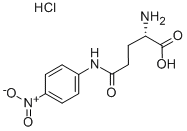 structure of CAS# 67953-08-6, L-Glutamic Acid gamma-(p-Nitroanilide) Hydrochloride;(4-Amino-1-Carboxy-4-Oxo-Butyl)-(4-Nitrophenyl)Ammonium Chloride;(4-Amino-1-Carboxy-4-Oxobutyl)-(4-Nitrophenyl)Ammonium Chloride;(4-Amino-1-Carboxy-4-Keto-Butyl)-(4-Nitrophenyl)Ammonium Chloride