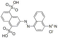 CAS#: 67969-94-2， 4-[(4,8-Disulpho-2-Naphthyl)Azo]Naphthalene-1-Diazonium Chloride