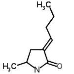 CAS#: 679818-45-2， (3E)-3-Butylidene-5-methyl-2-pyrrolidinone