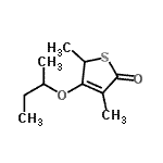 CAS#: 679828-60-5， 4-sec-Butoxy-3,5-dimethyl-2(5H)-thiophenone