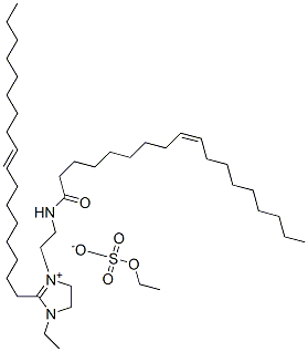 CAS#: 68016-01-3， (Z,)-1-Ethyl-2-(8-Heptadecenyl)-4,5-Dihydro-3-[2-[(1-Oxo-9-Octadecenyl)Amino]Ethyl]-1H-Imidazolium Ethyl Sulphate