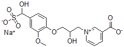 CAS#: 68016-07-9， 3-Carboxylato-1-[2-Hydroxy-3-[4-[Hydroxy(Sodiosulfo)Methyl]-2-Methoxyphenoxy]Propyl]Pyridinium