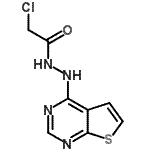 CAS#: 680211-00-1， 2-Chloro-N'-(thieno[2,3-d]pyrimidin-4-yl)acetohydrazide