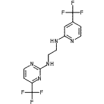 CAS#: 680593-86-6， N-[4-(Trifluoromethyl)-2-pyridinyl]-N'-[4-(trifluoromethyl)-2-pyrimidinyl]-1,2-ethanediamine