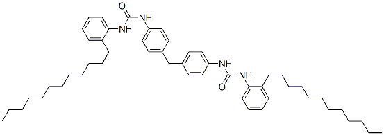 CAS#: 68084-56-0， N,N''-(Methylenedi-p-Phenylene)Bis[N'-(Dodecylphenyl)Urea]