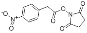 structure of CAS# 68123-33-1, N-Succinimidyl 4-Nitrophenylacetate;2-(4-Nitrophenyl)Acetic Acid (2,5-Dioxo-1-Pyrrolidinyl) Ester;2-(4-Nitrophenyl)Acetic Acid Succinimido Ester;(2,5-Dioxopyrrolidin-1-Yl) 2-(4-Nitrophenyl)Ethanoate